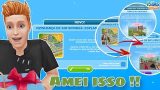 ATUALIZEI O THE SIMS FREEPLAY E MUDOU TUDO  🍭🌸🧚🏻‍♀️🫧 [upl. by Tavi624]