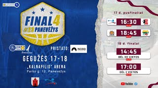 LIDLMKL U14 A div berniukų pusfinalis  Panevėžio SC I – Sostinės KM I„Aibė“ [upl. by Jamil]