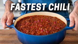 30 Minute Chili With Slow Cooked Flavor [upl. by Trebloc840]