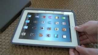 iPad Smart Case Unboxing amp First Look 2012 [upl. by Esinehs444]