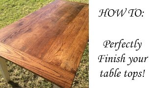 How to finish your dining table professionally [upl. by Dalston]