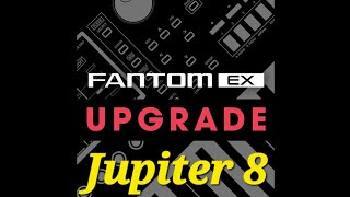 Roland Fantom EX Upgrade  Jupiter ACB  Livestream Browsing new presets  more [upl. by Aidiruy587]