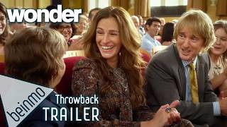 Wonder Throwback Trailer 2017  Starring Julia Roberts amp Owen Wilson – Inspiring Family Drama [upl. by Zaneta]