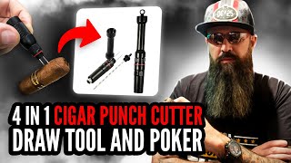 4 In One Cigar PunchDraw ToolPoker  Cigar Prop [upl. by Metah]