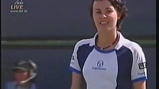 Martina Hingis vs Lindsay Davenport 1998 Indian Wells Final Highlights [upl. by Eiderf]