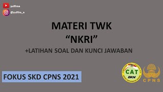 BAHAS TUNTAS TWK NKRI  MATERI  LATIHAN SOAL [upl. by Knut]