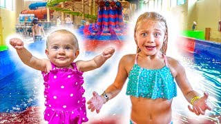 The LaBrant Family Braves The Worlds Largest Indoor Waterpark [upl. by Ah]