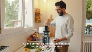 Lextracteur de jus  pour faire découvrir les mélanges aux enfants [upl. by Eyks]