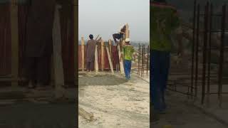 Peraphet Wall concrete pouring youtube construction youtubeshorts concrete [upl. by Amabel]