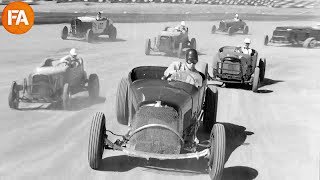 Car Racing in the 1940s  Vintage Footage [upl. by Odlanor900]