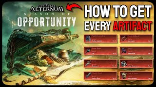 How To Get ALL The NEW Season 6 Artifacts New World Aeternum [upl. by Pritchard]