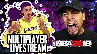 NBA 2K19  XChasemoney FORCING ME TO PLAY Rec Center FUnnies [upl. by Atsirk]