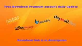 Get Premium account for Rapidgator Uploadedto and Filefactory absolutely free  Daily Update [upl. by Acinok]