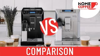 DeLonghi Eletta Cappuccino VS New Eletta Cappuccino Top  COMPARISON [upl. by Seira727]