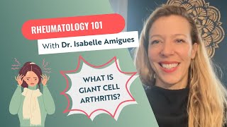 What is GCA A rheumatology 101 LIVE with Dr Amigues [upl. by Eigger]