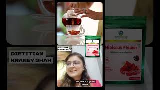 Herbs for Weight Loss Recommendations by Dietitan Kraney Shah Hibiscus Tea and Dandelion [upl. by Llennoc]