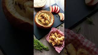 Baked Camembert with honey and garlic butter croutons [upl. by Fey]