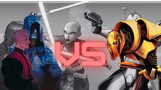 Chancellor Palpatine Blue vs General Grievous Red  Star Wars Unlimited  Bo3 [upl. by Annovy]