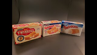 19982024 Twinkies Shelf Stable Cake Comparison Review Historical Americana Snack Food Exploration [upl. by Anivram851]