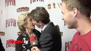 Martin Short amp Cloris Leachman Kiss  PIPPIN Los Angeles Premiere  Red Carpet [upl. by Bernardina]