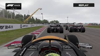 Hungarian Grand Prix F1 24 Highlights [upl. by Anrev]