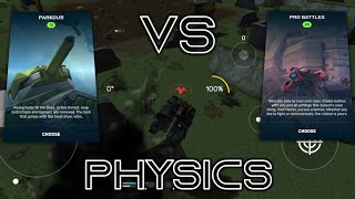 Tanki Online Parkour Physics Vs Matchmaking Physics [upl. by Feodor]