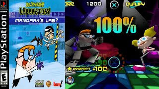 Dexters Laboratory Mandarks Lab 05 100 PS1 Longplay [upl. by Kerman]