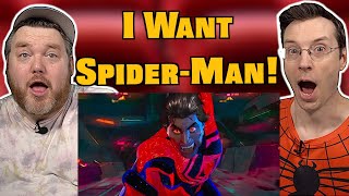 SpiderMan Across the Spider Verse  Official Trailer 2 Reaction [upl. by Sutphin]