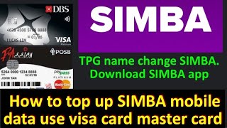 How to top up SIMBA mobile data  How to top up SIMBA online  how to top up SIMBA plan [upl. by Ashley]