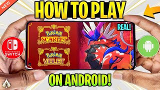 NEW How To Play Pokemon Scarlet amp Violet On Android 2024  With Gameplay  Review [upl. by Darra109]