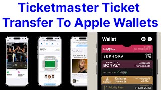 Ticketmaster Ticket Transfer To Apple Wallets iOS 18 New Update [upl. by Ilaire]