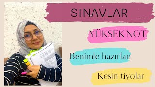 Sınavlardan nasıl yüksek not alınır Kesin ve denenmiş pratik çözüm [upl. by Idak]