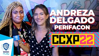 Perifacon  Entrevista com Andreza Delgado  CCXP 2022 [upl. by Billen]