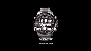 CASIO EDIFICE ECB800 10 bar water resistance [upl. by Nivram]