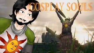 FIZ COSPLAY DE SOLAIRE E ISSO DEIXOU O JOGO DIFÍCIL [upl. by Nomzzaj]