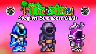 COMPLETE Thorium Summoner Progression Guide Terraria 14 [upl. by Hufnagel50]