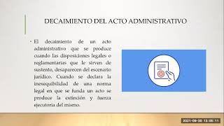 EL ACTO ADMINISTRATIVO EN COLOMBIA [upl. by Ezana]