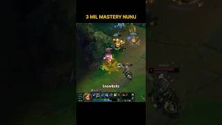 Gank Bot then Gank Bot again SnowBoltz nunu leagueoflegends faker shorts [upl. by Leiru]