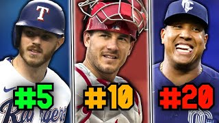 Ranking All 30 Starting Catchers for 2024 using statistics [upl. by Laerdna771]