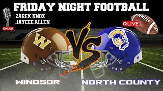 North County Homecoming Football vs Windsor 101124 [upl. by Manuela]