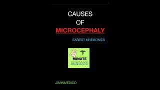 MICROCEPHALY CAUSES  PEDIATRICS EASIEST MNEMONIC 5MINMEDICO next neetpg shorts [upl. by Shear]