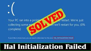 SOLVED HALINITIALIZATIONFAILED Error Code Problem Issue [upl. by Aitetel908]