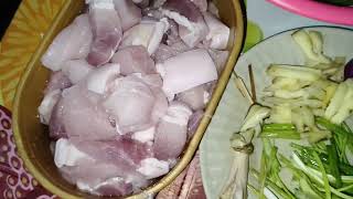 Cooking Nilagang Baboy simple recipes [upl. by Elmajian]