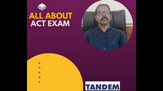 ALL ABOUT ACT EXAM I SAT EXAM [upl. by Eyatnod]