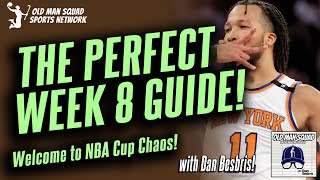 The Perfect Guide to Winning NBA Cup Week 8 Best Streams SitStart Calls and Injuries [upl. by Lesde]