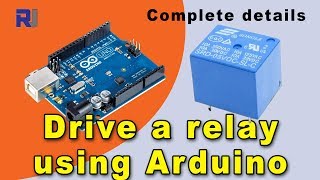 How to use relay with Arduino to control AC or DC load with bare relay [upl. by Onailil]