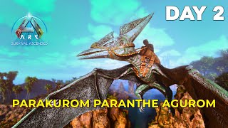 ARK Ascended Island Episode 2  Taming Trike and Pteranodon  Tamil [upl. by Aicilehp]