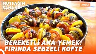 Fırın Lezzeti Sebzeli Köfte Tarifi  Özlem amp Yasin ile Mutfağım Şahane [upl. by Sej]