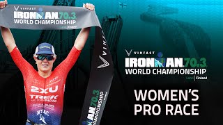 Womens Professional Race Coverage  2023 VinFast IRONMAN 703 World Championship [upl. by Steinke920]