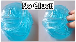 1 Ingredient No Glue Slime Recipes ❄️💧 [upl. by Malynda974]